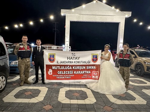 Güvenli Eğlence İçin Bir Adım Daha: Silahsız Düğün, Silahsız Eğlence!